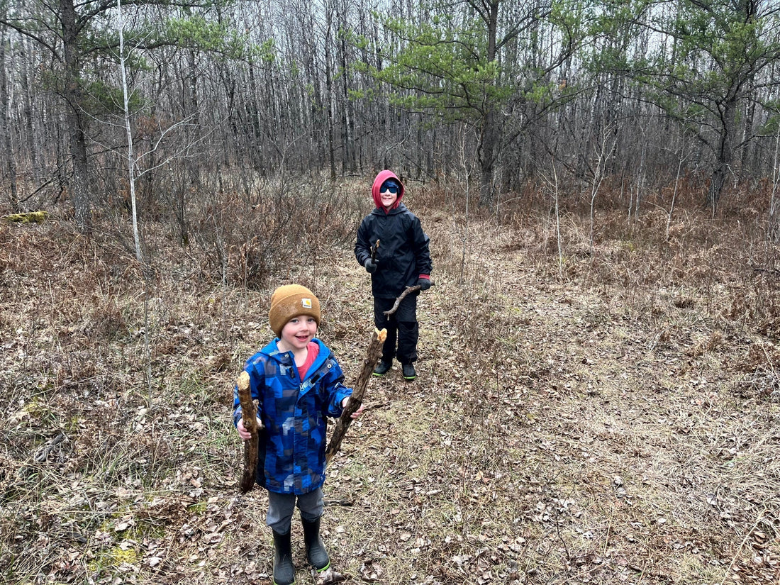 A Walk Through the Woods (Early Spring with the Kids) - East Ridge Outdoors