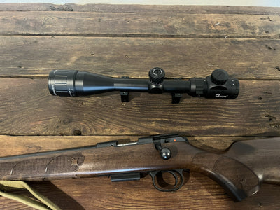 How to Mount a Scope on a .22 LR Rifle