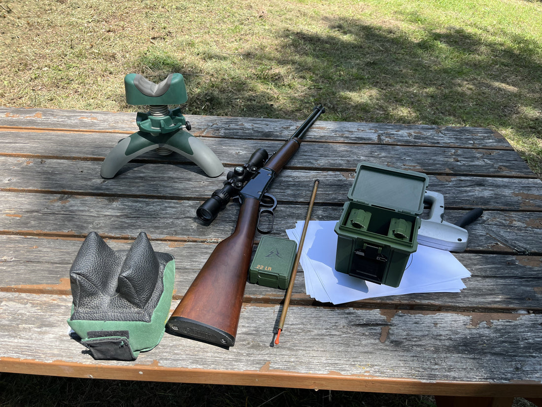 Remington Yellow Jacket .22 LR Accuracy Test - Henry Lever Action - East Ridge Outdoors