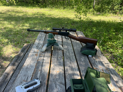 Sighting In My Henry .22 LR Lever Action Scope