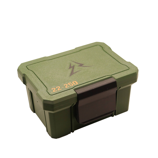 22-250 Remington Rifle Ammo Box - 40 Round Capacity