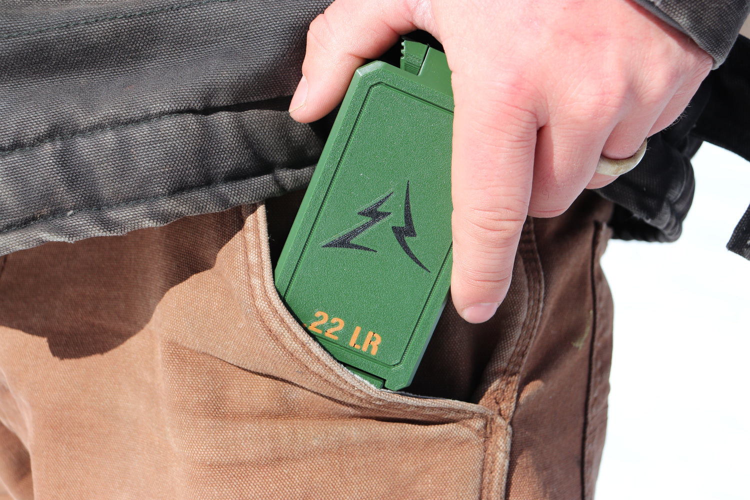 East Ridge 22 LR Ammo Case made for pocket carry