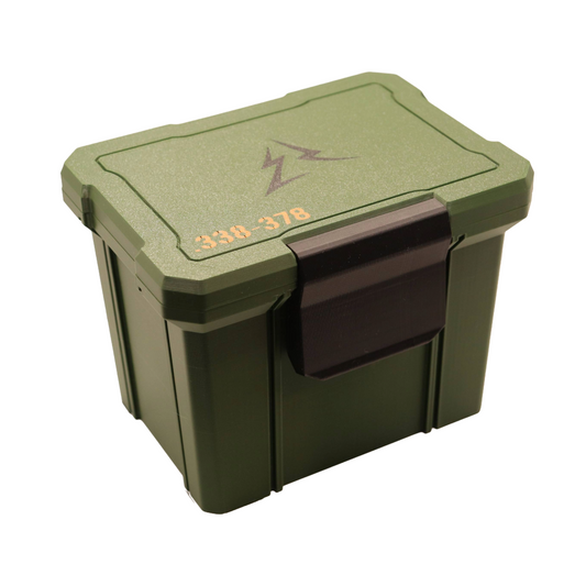 338-378 Weatherby Magnum Rifle Ammo Box - 28 Round Capacity