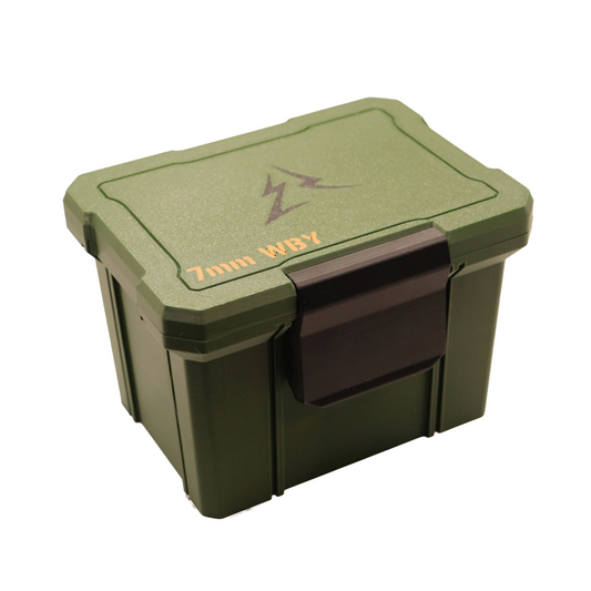 7mm Weatherby Magnum Rifle Ammo Box - 40 Round Capacity