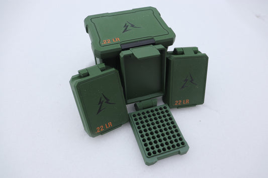 22 LR Box and 3 x 80 Round Cases