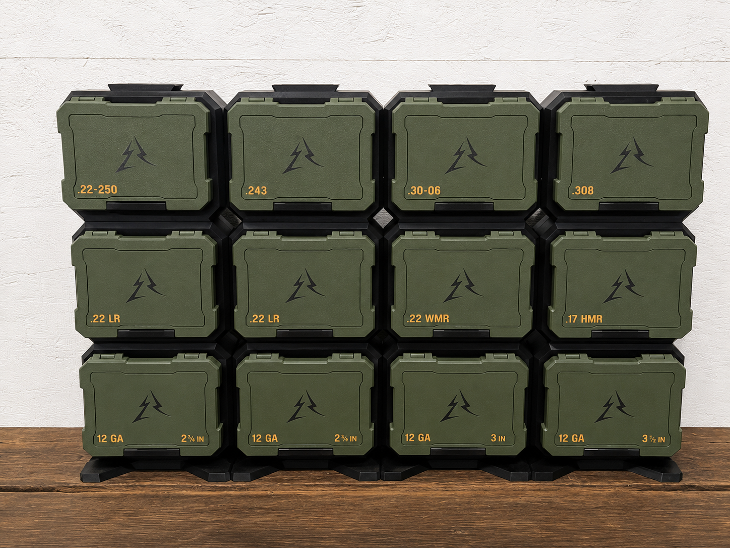 East Ridge Ammo Box Racking System