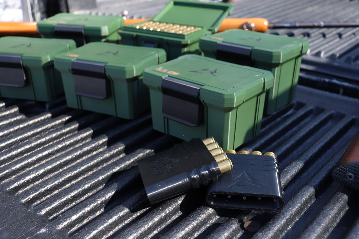 East Ridge Rifle Ammo Boxes and Pocket Packs