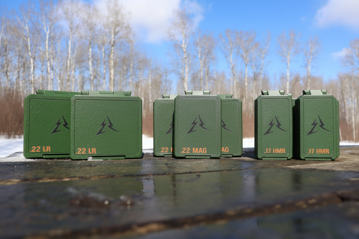 East Ridge Rimfire Ammo Case Collection