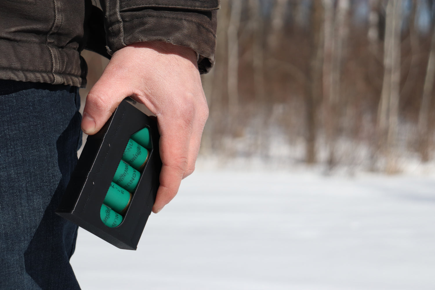 East Ridge 5 Round Shotgun pocket pack loaded with slugs